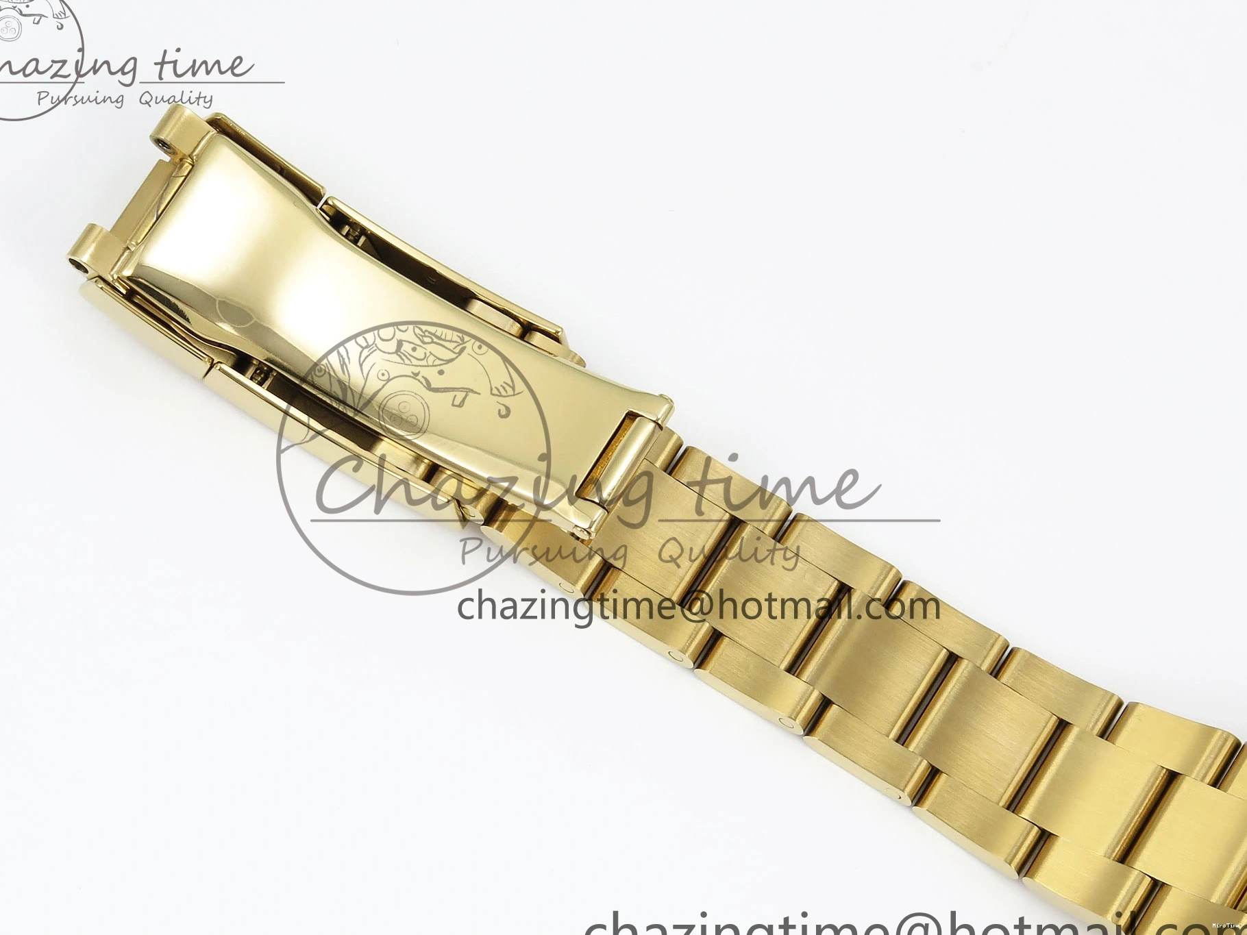 MiroTime 0104 ModernLook Daytona 116508 QF 1:1 Best Edition Green Dial on YG Bracelet SH4130 V3 (Gain Weight) 1724